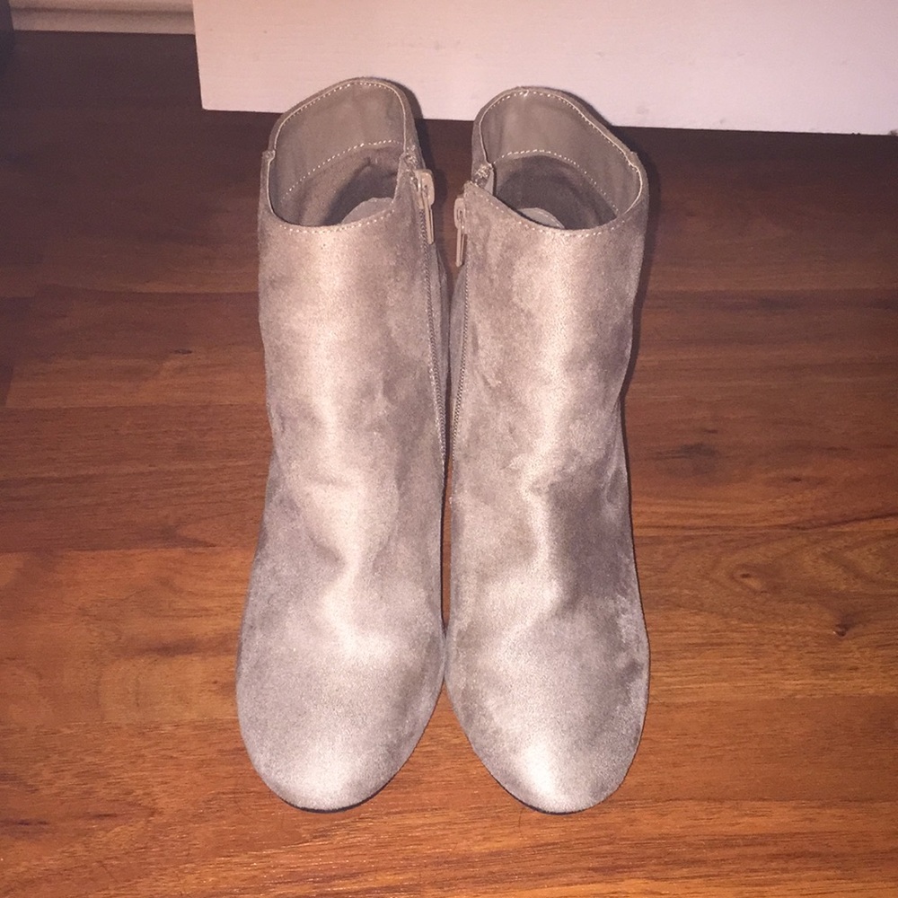 Vegan Suede Booties